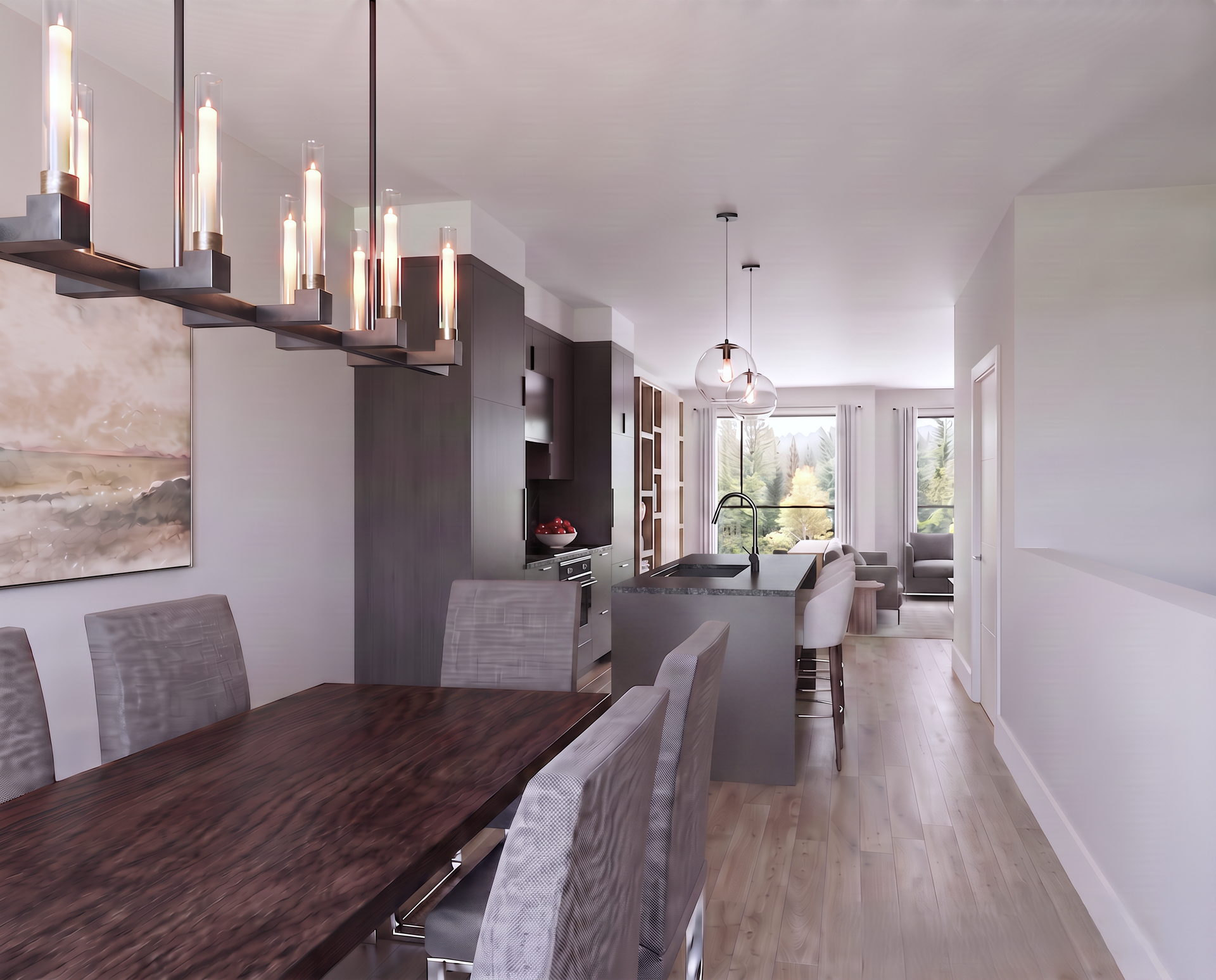 The Current — Dining area