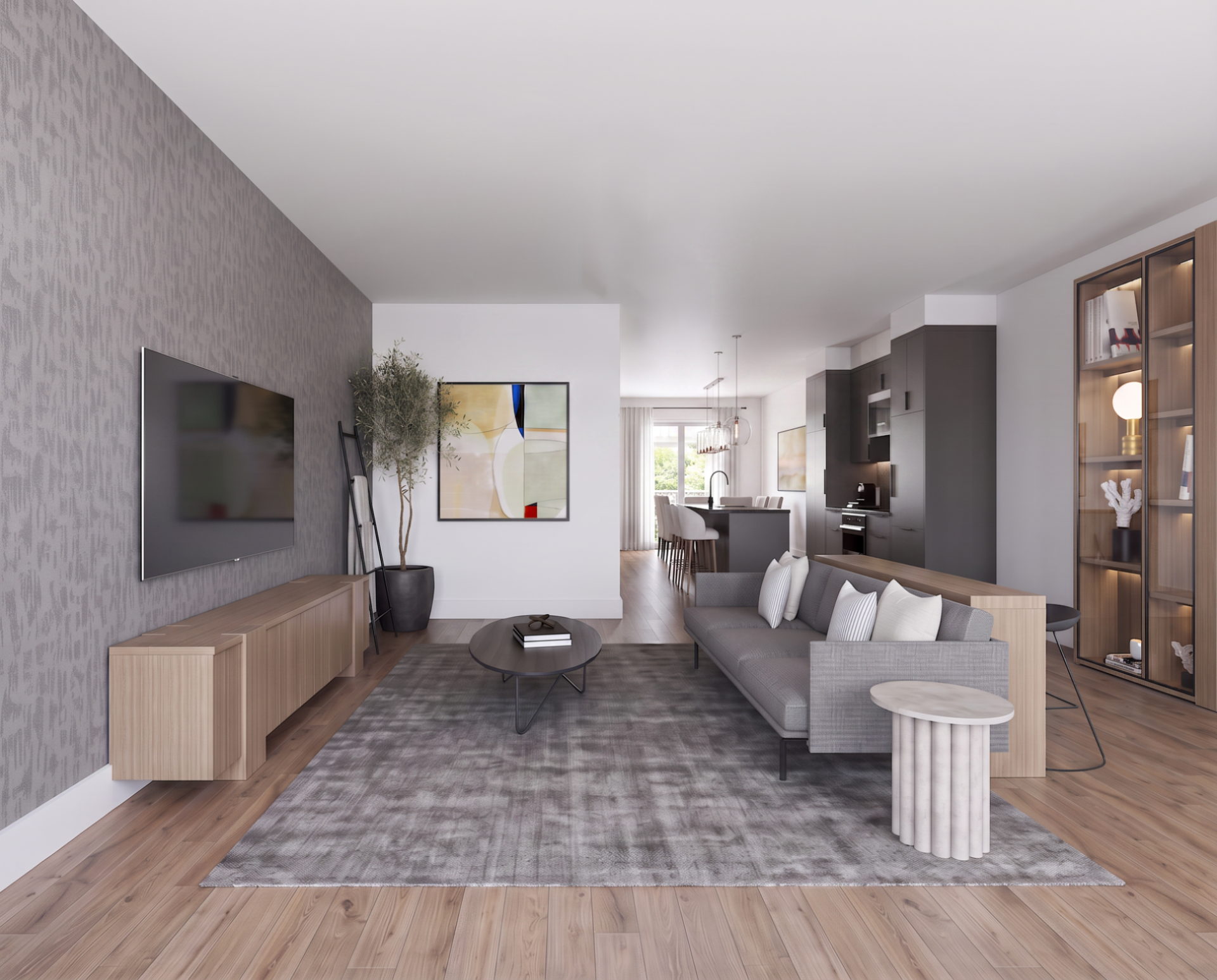 The Current — Living room