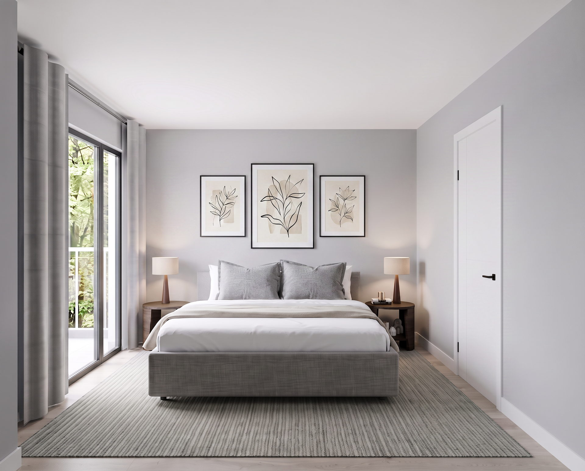 The River — Second bedroom